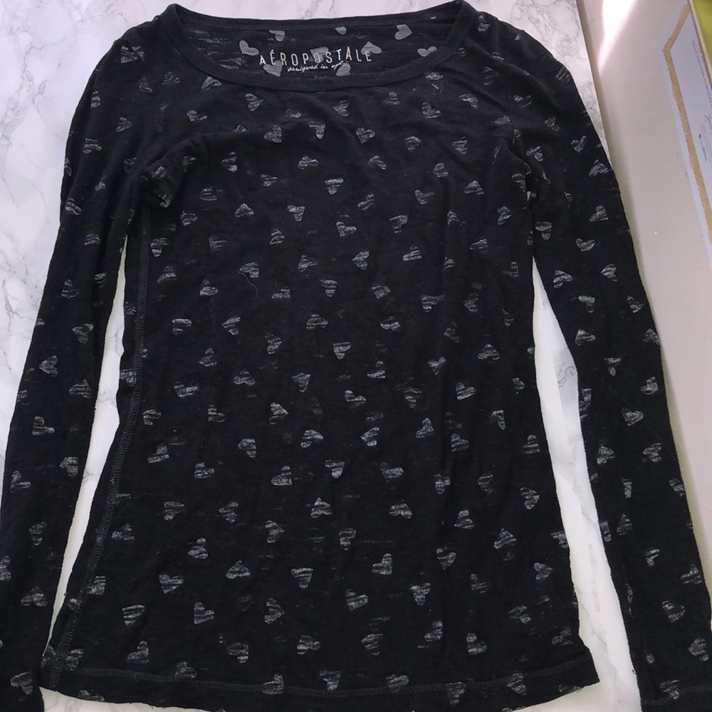 Black Heart Long Sleeve